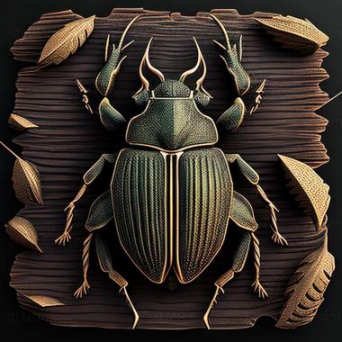 3D модель Okanaganochrysa coltsunae (STL)